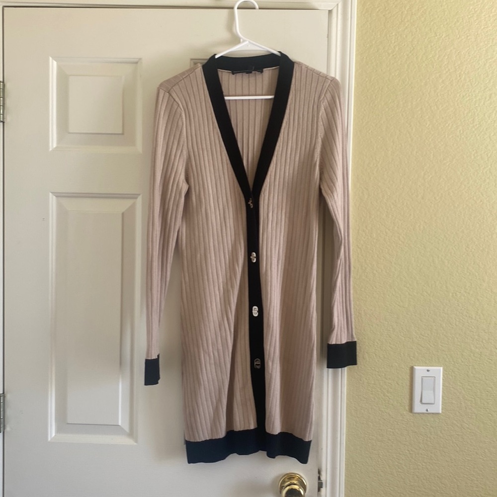 White House Black Market king cardigan- size M